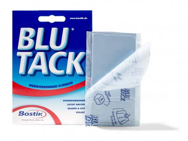 Почему масса Blu Tack для закрепления многих объектов, не прилипает к рукам